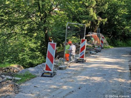Sanacija plazu pod občinsko cesto Laze-Vrhač (3)